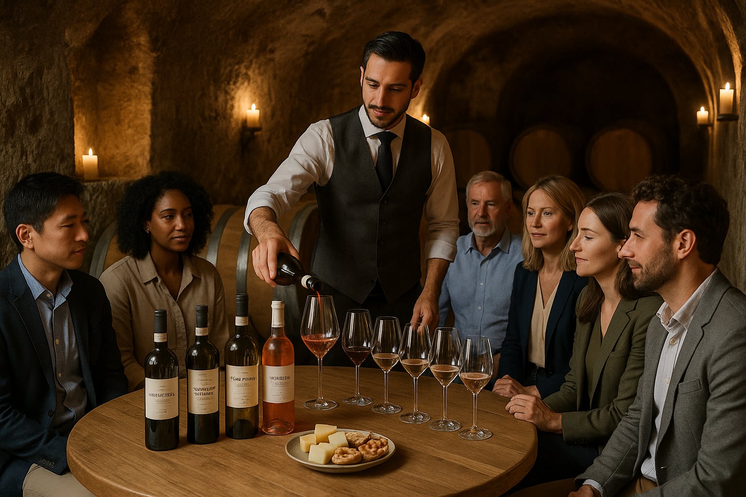 Wine tasting privato nelle cantine sotterranee del castello