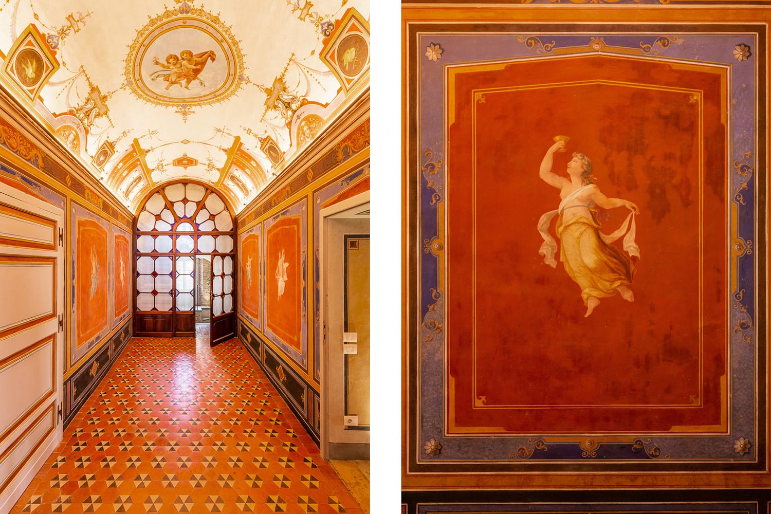 Sala riunioni privata del castello — privacy assoluta