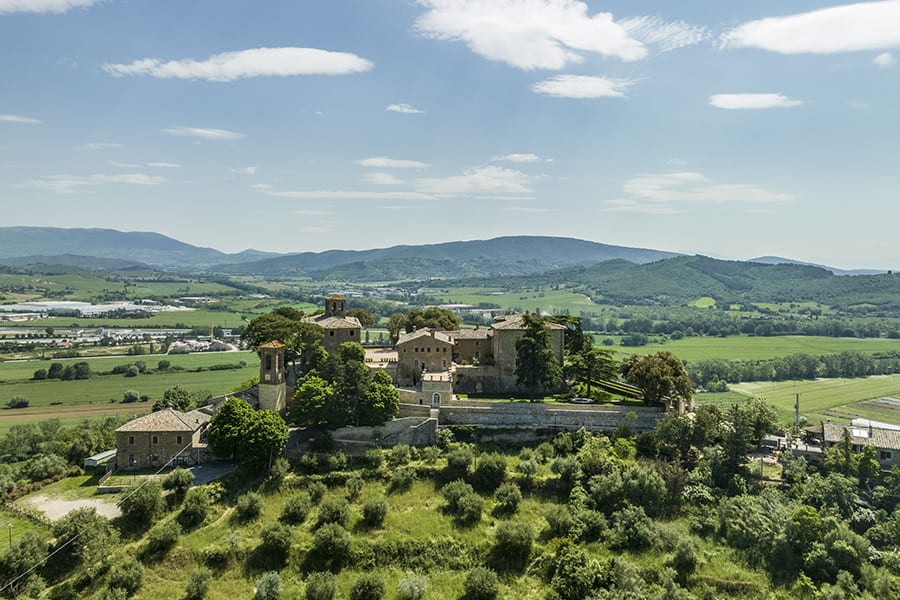Foto storica del castello primi Novecento