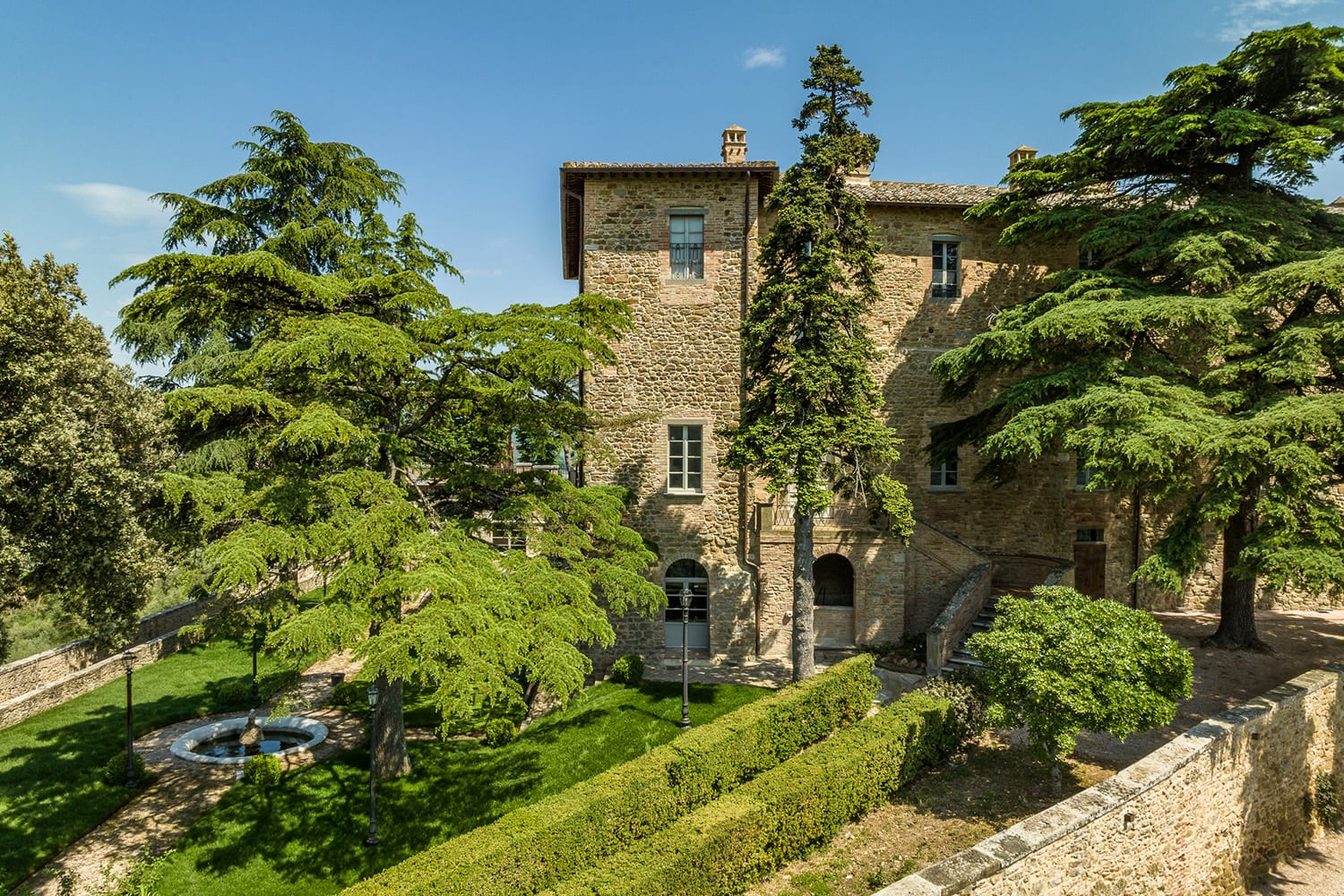 Castello di Montesperello, esterni: scenario delle cooking class