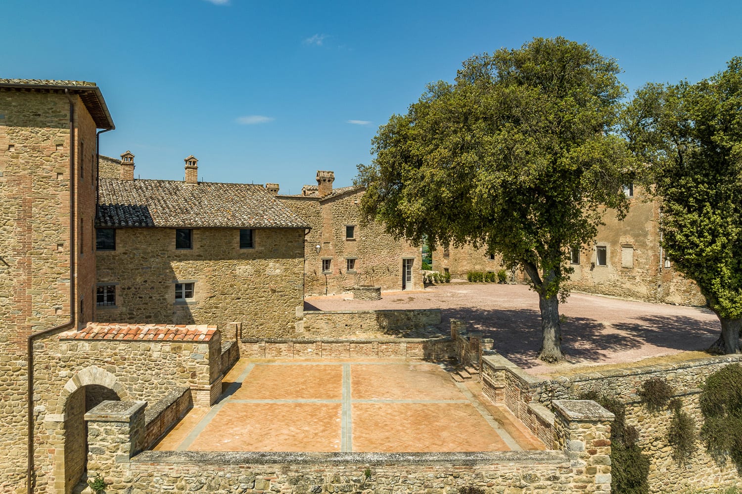 Terrazza panoramica con vista lago Trasimeno